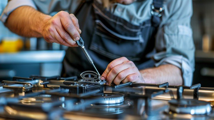 Gas Stove Repairing Work